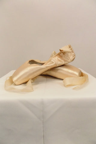 Ballet Pointe Shoe, Bloch Amelie Pink Satin 6.5X