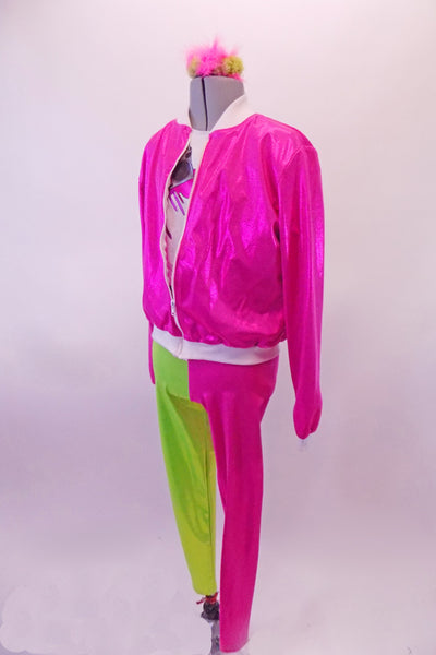 Legally Blonde, Pink Jacket, Lime-Pink Leggings & T-Shirt, For Sale – Once  More From The Top