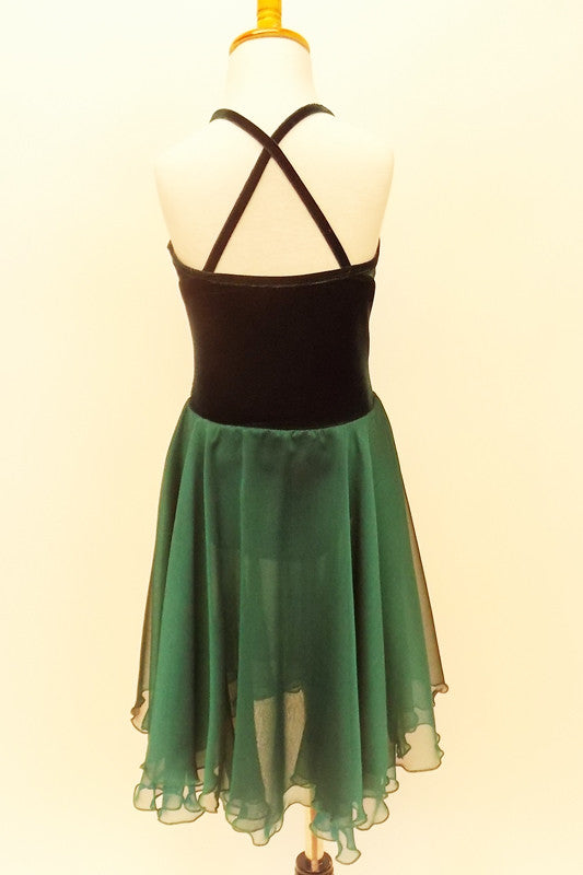 You'll Be In My Heart, Dark Green, Lyrical or Ballet Costume, For Sale Once More From The Top You'll Be In My Heart, Dark Green, Lyrical or Ballet Costume, For Sale Once More From The Top