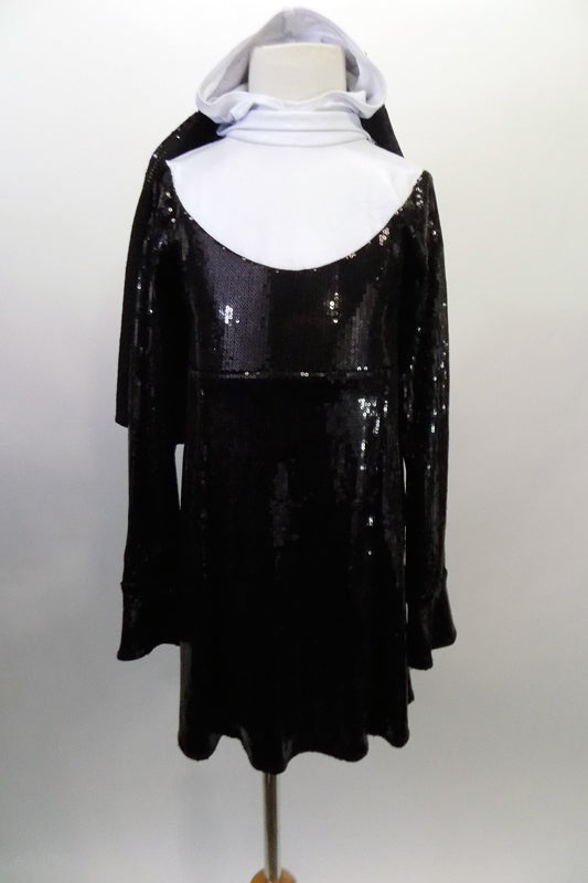 Sister Act, Black Sequined Nun-Themed Costume, For Sale Once More From The Top Sister Act, Black Sequined Nun-Themed Costume, For Sale Once More From The Top