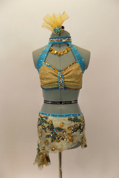 Gold Belly Dance costume