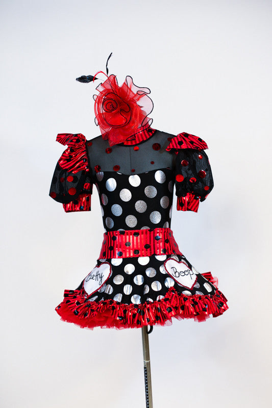 betty boop dress Betty Boop, Polk-a-Dot, Ruffled, Jazz or Tap, Costume, for sale – Once More From The Top